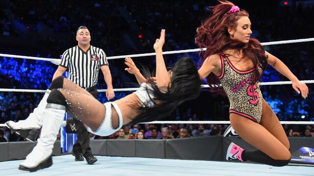 R-Truth & Carmella vs. Almas & Vega