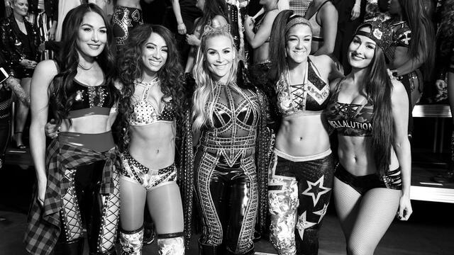 Behind the scenes at WWE Evolution: photos