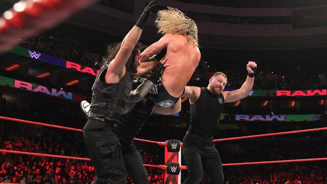 Shield vs. Strowman & McIntyre & Ziggler