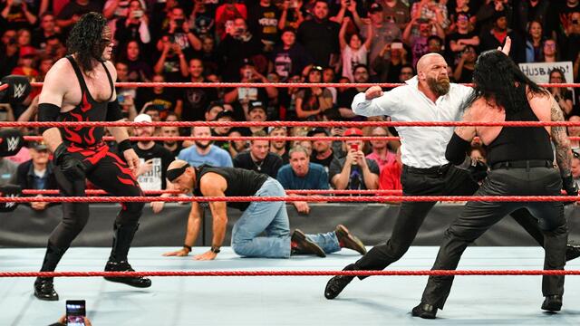 Triple H & Michaels & Undertaker & Kane