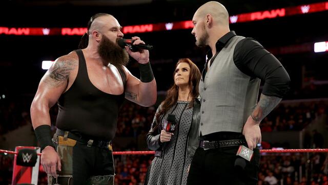 Strowman & Corbin & Stephanie