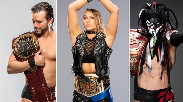 WWE first titleholders