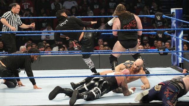 Usos & Gallows & Anderson vs. Bar & SAnitY