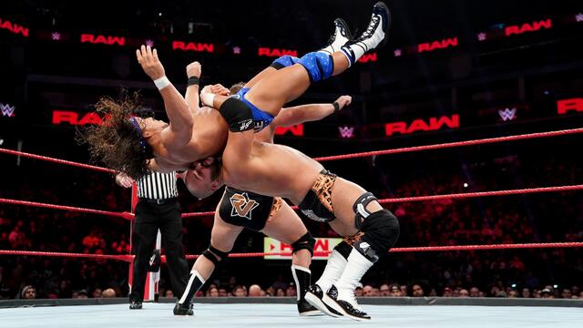 Bobby Roode & Chad Gable vs. The Revival – Raw Tag Team Championship Match: photos