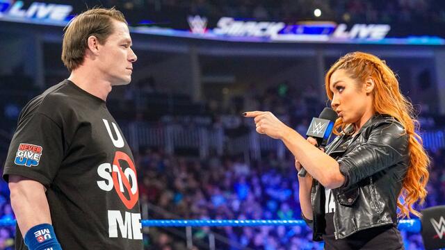 Becky & Cena vs. Almas & Vega