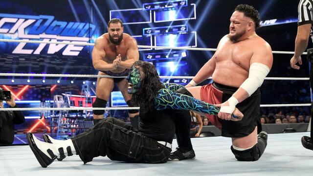 Hardy & Rusev vs. Nakamura & Joe