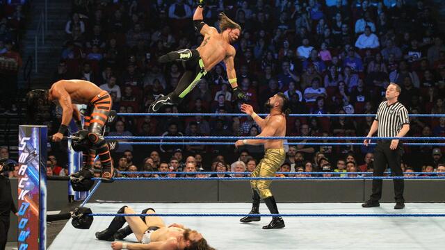 Styles & Ali vs. Bryan & Almas