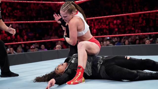 Rousey & Natalya vs. Jax & Tamina