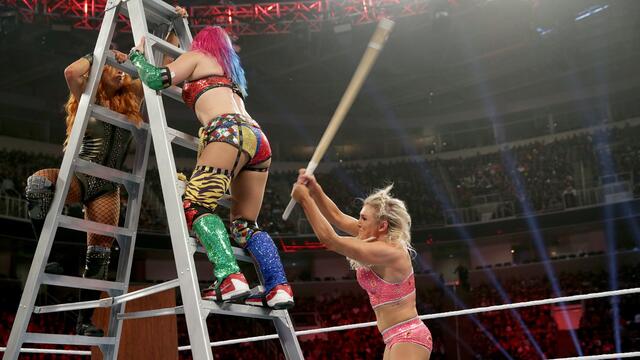 Becky vs. Charlotte vs. Asuka
