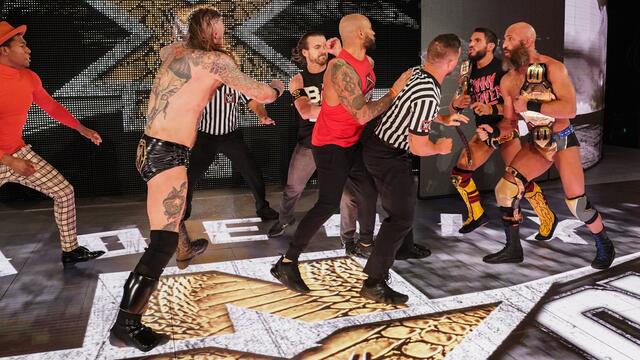 Black & Ricochet & Dream & Ciampa & Gargano & Cole