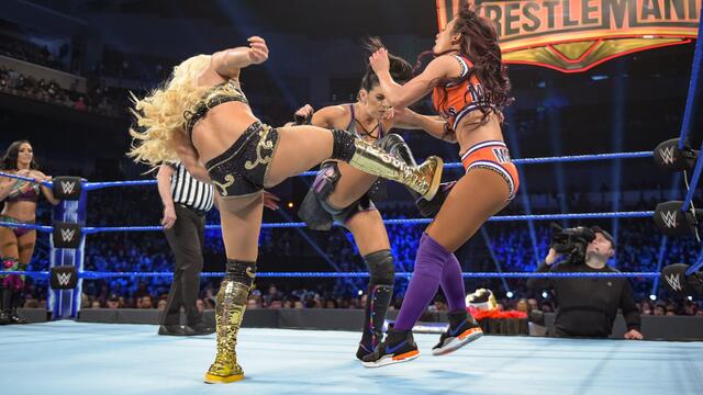 Naomi & Carmella vs. Mandy & Sonya vs. IIconics
