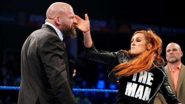 Becky & Charlotte & Triple H