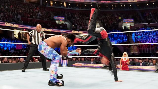 New Day vs. Nakamura & Rusev