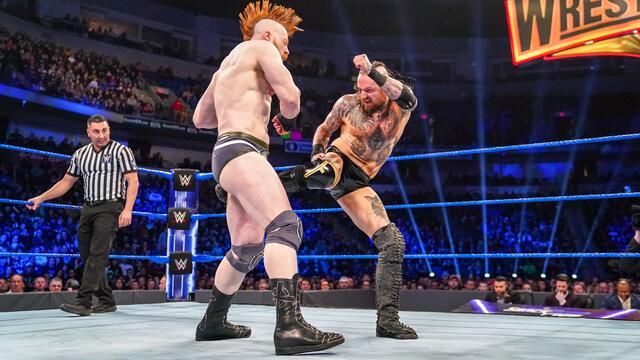 Aleister Black and Ricochet vs. The Bar