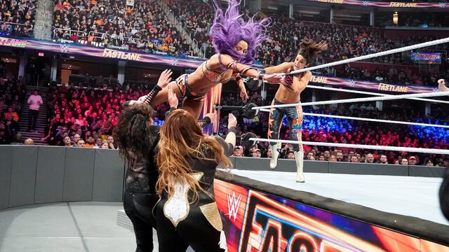 Sasha & Bayley vs. Jax & Tamina