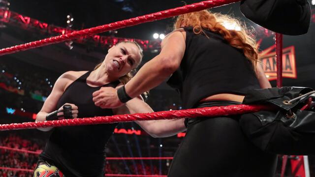 WWE Photo Ronda Rousey Becky Lynch Charlotte Flair