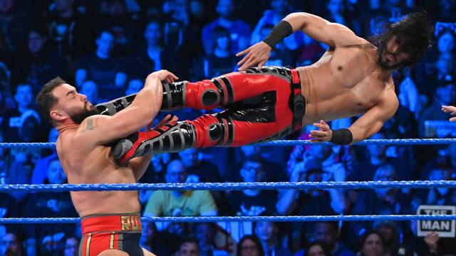 Ali & Ricochet & Black vs. Andrade & Rusev & Nakamura