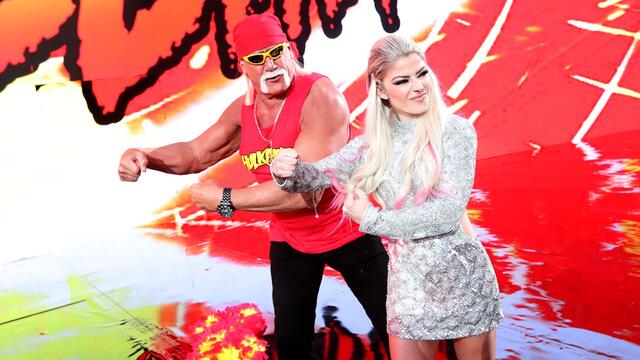 WWE Photo WrestleMania Alexa Bliss Yolanda Adams Hulk Hogan