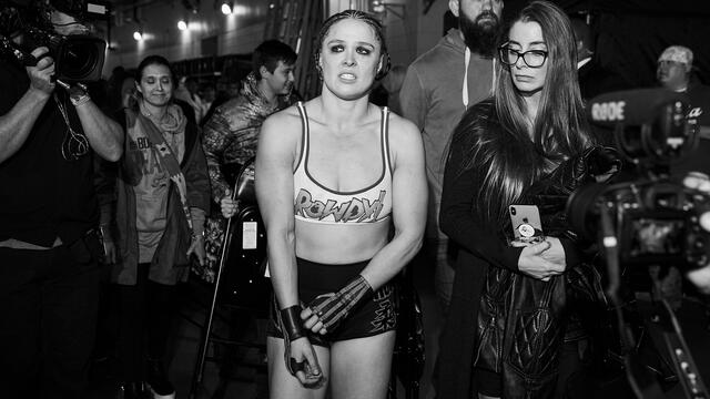 WWE Photo WrestleMania BTS