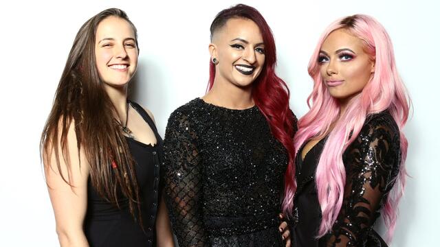 Snapshots from the WWE Hall of Fame photo booth