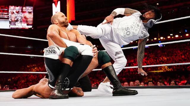 WWE Photo The Usos The Bar Ricochet Aleister Black Shinsuke Nakamura Rusev