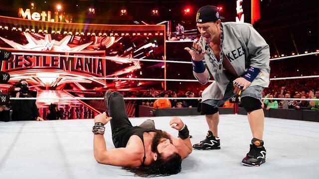 WWE Photo John Cena Elias WrestleMania