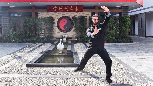 Seth Rollins visits Shanghai, Day 1, August 2018: photos