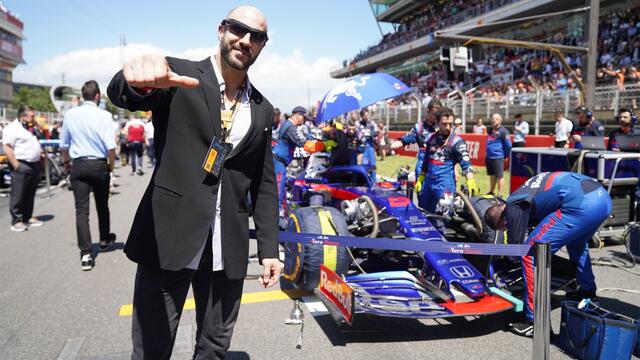 Cesaro experiences the Formula 1 Spanish Grand Prix up close: photos