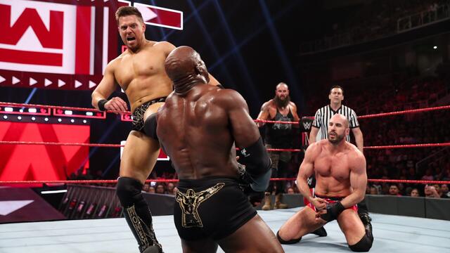 Miz & Strowman & Ricochet vs. Joe & Lashley & Cesaro