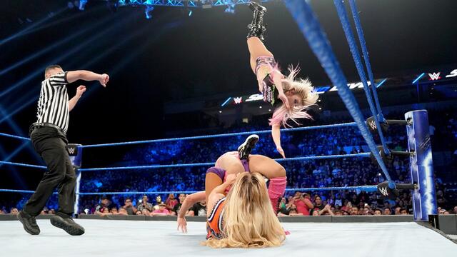 Carmella vs. Bliss vs. Flair
