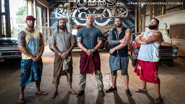 WWE Photo Hobbs and Shaw