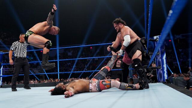 New Day vs. Drew & Elias & Joe