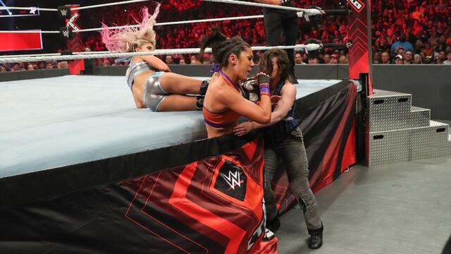 Bayley vs. Alexa & Cross