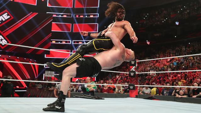 Rollins vs. Lesnar