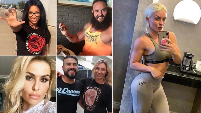 WWE Instagram photos