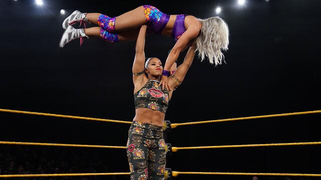 Candice LeRae vs. Mia Yim vs. Bianca Belair vs. Io Shirai