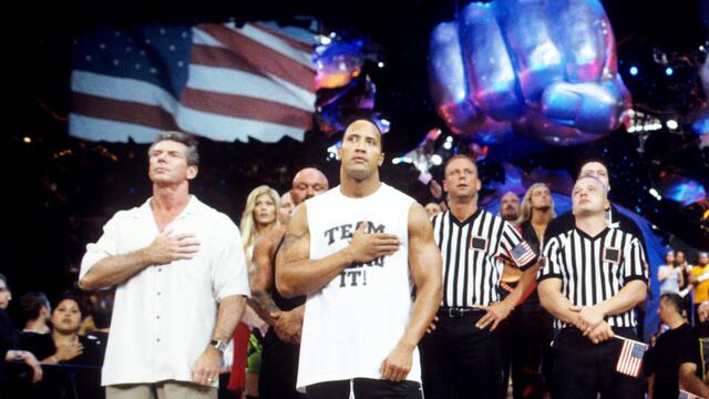 The first SmackDown after 9/11/01