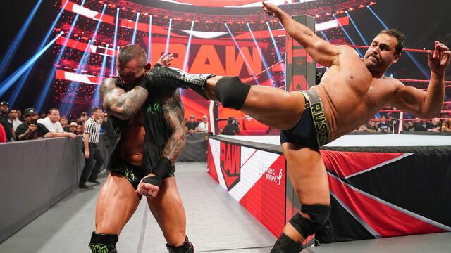 Rusev & Orton & Corbin & Lana & Lashley