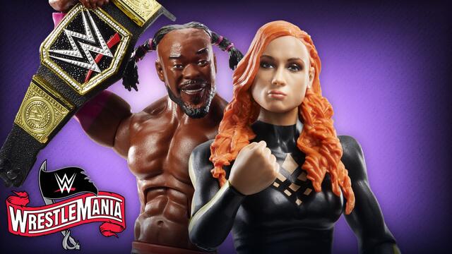 Mattel WrestleMania 36 action figure series