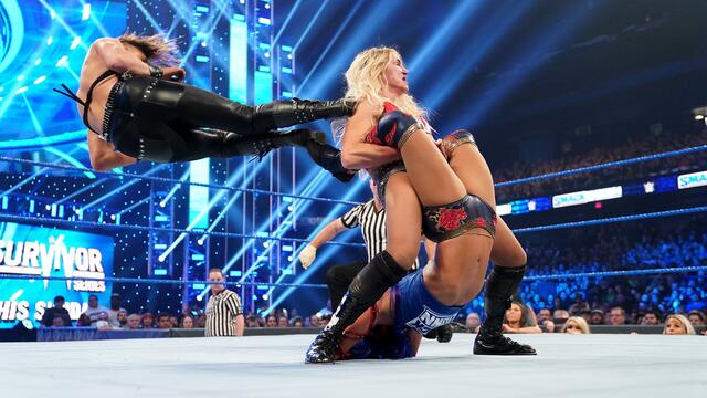 Flair vs. Ripley vs. Banks