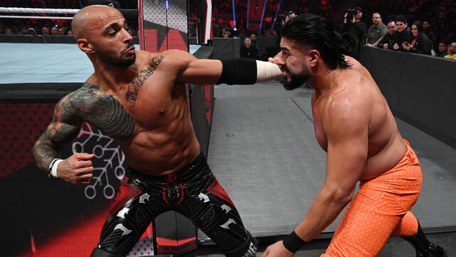 Ricochet vs. Andrade
