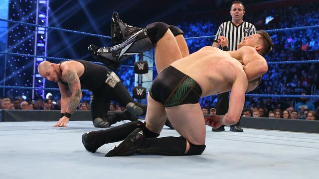 Bryan vs. Miz vs. Corbin