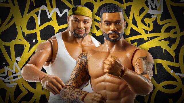 The Street Profits receive their first WWE Mattel action figures