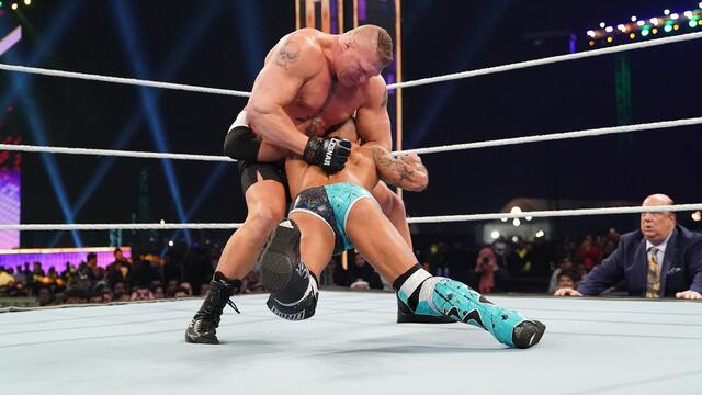 Lesnar vs. Ricochet