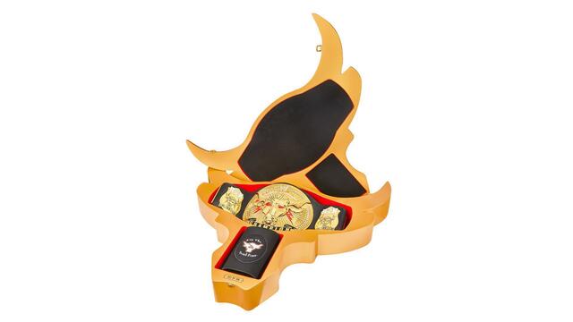 The Rock replica title