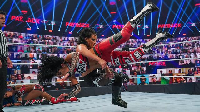 Bayley & Banks vs. Baszler & Jax