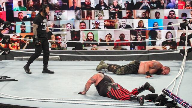 Wyatt vs. Reigns vs. Strowman