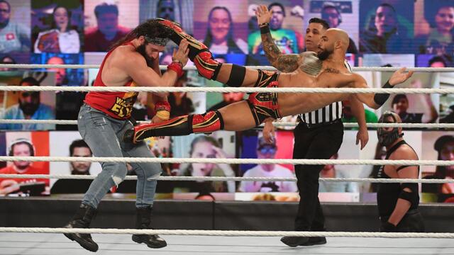 Ricochet vs. Ali vs. Morrison vs. Elias