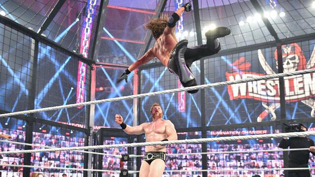 WWE Title Elimination Chamber Match