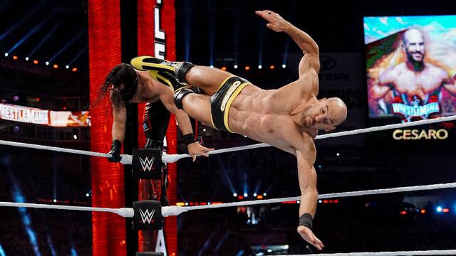 Cesaro vs. Rollins